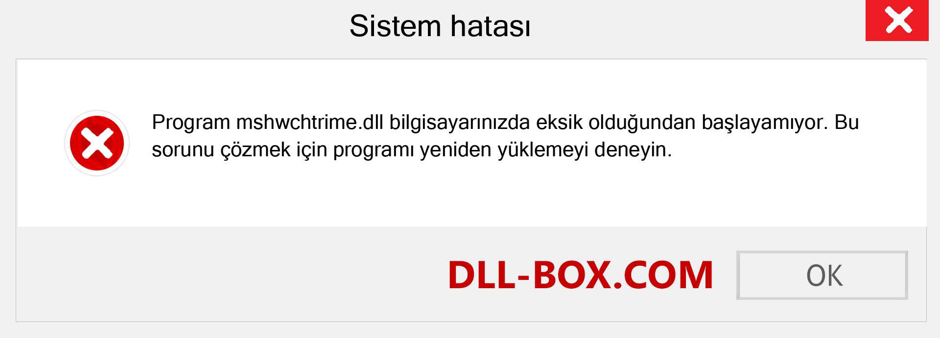 mshwchtrime.dll dosyası eksik mi? Windows 7, 8, 10 için İndirin - Windows'ta mshwchtrime dll Eksik Hatasını Düzeltin, fotoğraflar, resimler